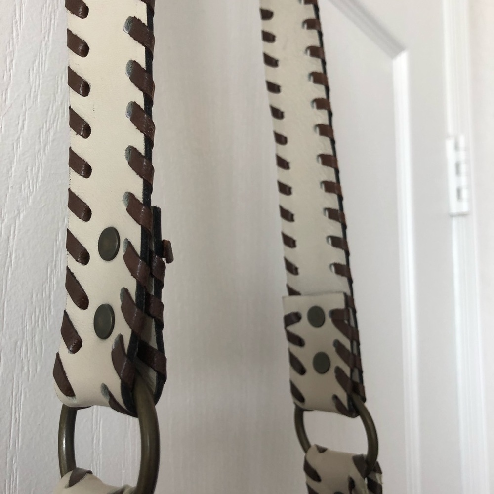 Large Slouchy Boho Tote Bag With Shell Details. - image 3